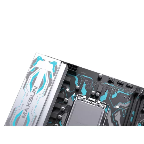 Maxsun Alaplap - Intel MS-B760M GAMING WIFI GANK V2 s1700 (B760, mATX, 2xDDR5 5600MHz, 3xSATA3, M.2, HDMI, D-sub)