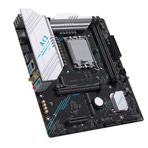 Maxsun Alaplap - Intel MS-B760M GAMING WIFI ACE D4 s1700 (B760, mATX, 2xDDR4 3200MHz, 3xSATA3, 2xM.2, HDMI, DP)