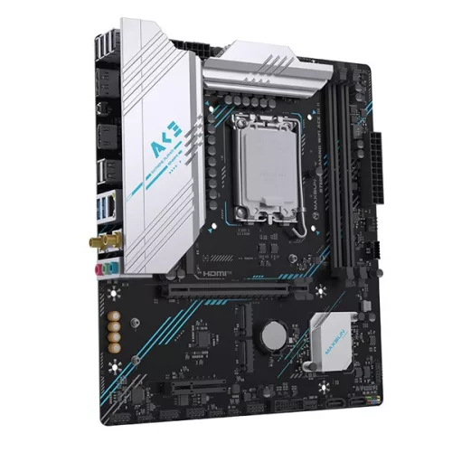 Maxsun Alaplap - Intel MS-B760M GAMING WIFI ACE D4 s1700 (B760, mATX, 2xDDR4 3200MHz, 3xSATA3, 2xM.2, HDMI, DP)