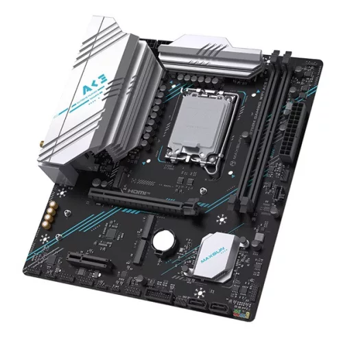 Maxsun Alaplap - Intel MS-B760M GAMING WIFI ACE D4 s1700 (B760, mATX, 2xDDR4 3200MHz, 3xSATA3, 2xM.2, HDMI, DP)