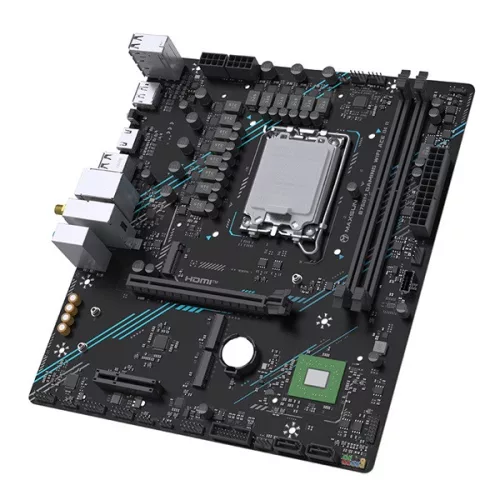 Maxsun Alaplap - Intel MS-B760M GAMING WIFI ACE D4 s1700 (B760, mATX, 2xDDR4 3200MHz, 3xSATA3, 2xM.2, HDMI, DP)