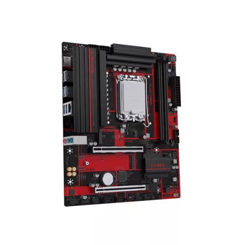 Maxsun Alaplap - Intel MS-B860M I-CAFE 5G s1851 (B860, mATX, 2xDDR5 8600MHz, 2xSATA3, 2xM.2, HDMI, DP)