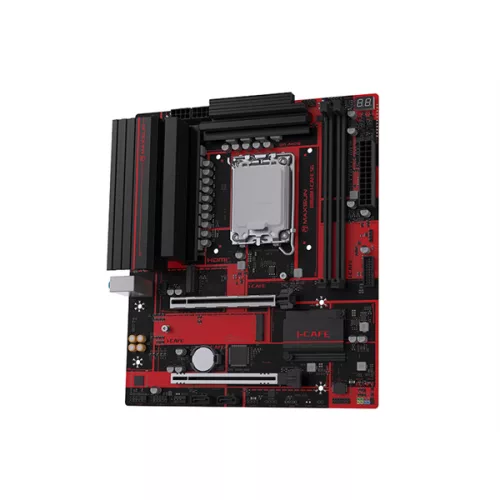 Maxsun Alaplap - Intel MS-B860M I-CAFE 5G s1851 (B860, mATX, 2xDDR5 8600MHz, 2xSATA3, 2xM.2, HDMI, DP)