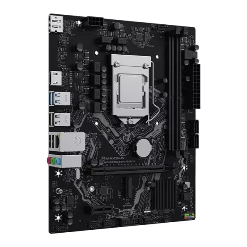 Maxsun Alaplap - Intel MS-CHALLENGER B460M-D s1700 (B460, mATX, 2xDDR4 3200MHz, 2xSATA3, M.2, HDMI, DP)