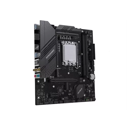 Maxsun Alaplap - Intel MS-CHALLENGER B760M D4 WIFI s1700 (B760, mATX, 2xDDR4 4600MHz, 3xSATA3, 2xM.2, HDMI, D-sub)