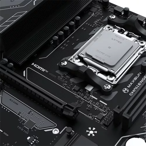 Maxsun Alaplap - AMD MS-CHALLENGER B850M-K WIFI AM5 (B850, mATX, 2xDDR5 8000MHz, 2xSATA3, M.2, HDMI)