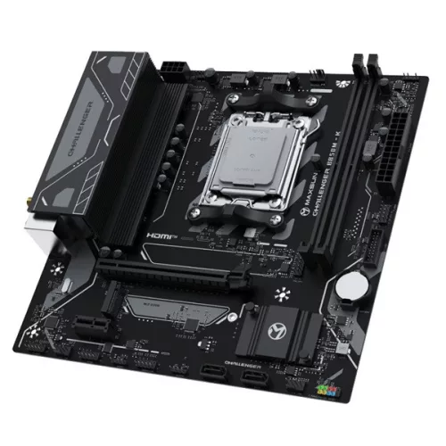 Maxsun Alaplap - AMD MS-CHALLENGER B850M-K WIFI AM5 (B850, mATX, 2xDDR5 8000MHz, 2xSATA3, M.2, HDMI)