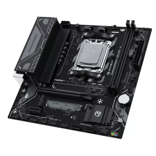 Maxsun Alaplap - AMD MS-CHALLENGER B850M-K AM5 (B850, mATX, 2xDDR5 8000MHz, 2xSATA3, M.2, HDMI)