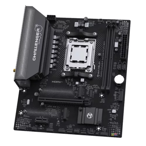Maxsun Alaplap - AMD MS-CHALLENGER B850M PLUS WIFI AM5 (B850, mATX, 2xDDR5 8000MHz, 2xSATA3, 2xM.2, HDMI, DP)