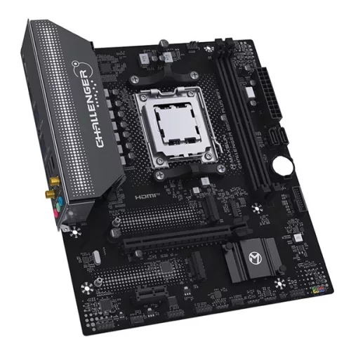 Maxsun Alaplap - AMD MS-CHALLENGER B850M PLUS WIFI AM5 (B850, mATX, 2xDDR5 8000MHz, 2xSATA3, 2xM.2, HDMI, DP)