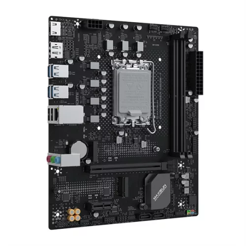 Maxsun Alaplap - Intel MS-CHALLENGER B860M-F s1851 (B860, mATX, 2xDDR5 8000MHz, 2xSATA3, 2xM.2, HDMI, DP)
