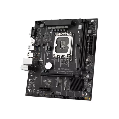 Maxsun Alaplap - Intel MS-CHALLENGER H610M-D s1700 (H610, mATX, 2xDDR4 3200MHz, 3xSATA3, M.2, HDMI, D-sub)