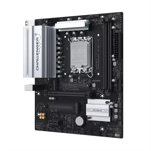 Maxsun Alaplap - Intel MS-CHALLENGER H810M 2.5G s1851 (H810, mATX, 2xDDR5 6400MHz, 2xSATA3, 2xM.2, HDMI, DP)