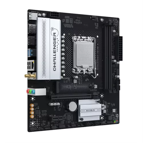 Maxsun Alaplap - Intel MS-CHALLENGER H810M-K WIFI s1851 (H810, mATX, 2xDDR5 6400MHz, 2xSATA3, M.2, HDMI, DP)