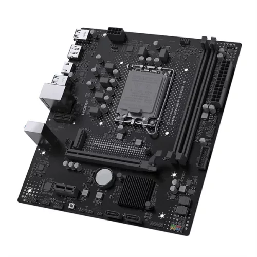Maxsun Alaplap - Intel MS-CHALLENGER H810M-R s1851 (H810, mATX, 2xDDR5 8000MHz, 4xSATA3, 3xM.2, HDMI, DP)
