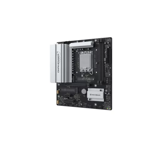 Maxsun Alaplap - Intel MS-CHALLENGER Z890M s1851 (Z890, mATX, 2xDDR5 7200MHz, 3xSATA3, 2xM.2, HDMI, DP)
