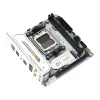Maxsun Alaplap - AMD MS-ESPORT B650ITX WIFI ICE AM5 (B650, ITX, 2xDDR5 8000MHz, 2xSATA3, 2xM.2, HDMI, DP)