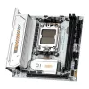 Maxsun Alaplap - AMD MS-ESPORT B650ITX WIFI ICE AM5 (B650, ITX, 2xDDR5 8000MHz, 2xSATA3, 2xM.2, HDMI, DP)