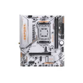   Maxsun Alaplap - AMD MS-ESPORT B850M WIFI ICE AM5 (B850, mATX, 2xDDR5 8000MHz, 2xSATA3, 2xM.2, HDMI, DP)
