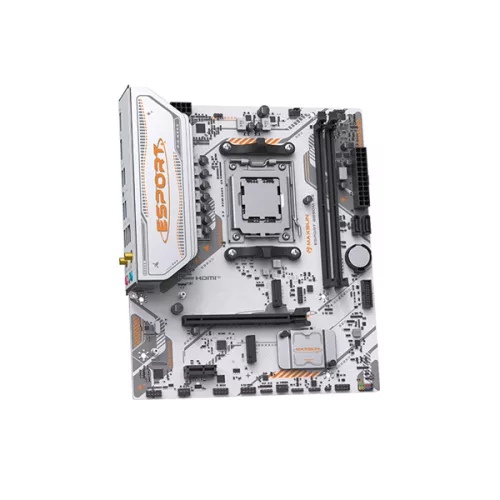 Maxsun Alaplap - AMD MS-ESPORT B850M WIFI ICE AM5 (B850, mATX, 2xDDR5 8000MHz, 2xSATA3, 2xM.2, HDMI, DP)