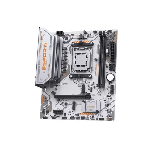 Maxsun Alaplap - AMD MS-ESPORT B850M WIFI ICE AM5 (B850, mATX, 2xDDR5 8000MHz, 2xSATA3, 2xM.2, HDMI, DP)