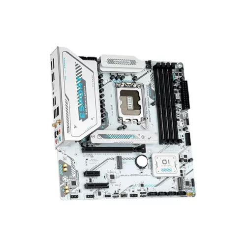 Maxsun Alaplap - Intel MS-ESPORT Z890M WIFI ICE s1851 (Z890, mATX, 4xDDR5 7800MHz, 4xSATA3, 3xM.2, HDMI, DP)