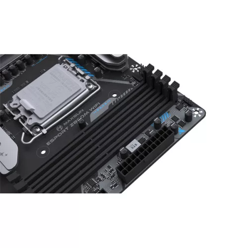 Maxsun Alaplap - Intel MS-ESPORT Z890M WIFI s1851 (Z890, mATX, 4xDDR5 7800MHz, 4xSATA3, 3xM.2, HDMI, DP)