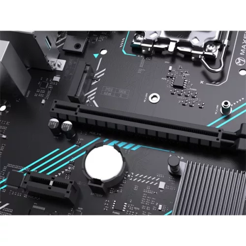 Maxsun Alaplap - Intel MS-H610M 666 WIFI6 D5 s1700 (H610, mATX, 2xDDR5 5200MHz, 3xSATA3, M.2, HDMI, D-sub)