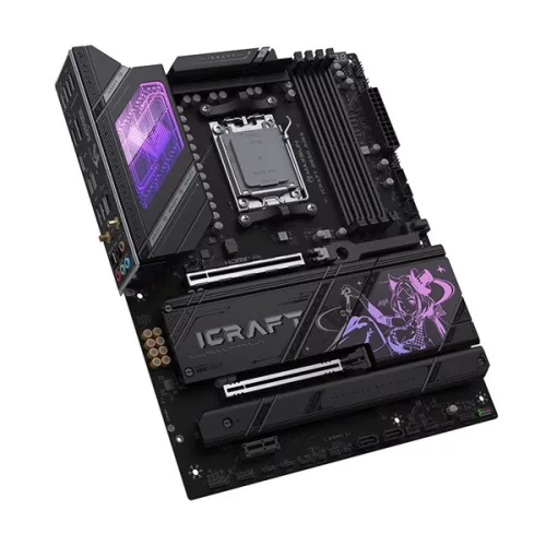 Maxsun Alaplap - AMD MS-ICRAFT B850 AIGA AM5 (B850, ATX, 4xDDR5 8400MHz, 2xSATA3, 4xM.2, HDMI, DP)