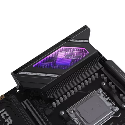 Maxsun Alaplap - AMD MS-ICRAFT B850 AIGA AM5 (B850, ATX, 4xDDR5 8400MHz, 2xSATA3, 4xM.2, HDMI, DP)