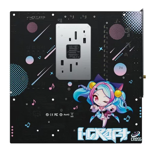 Maxsun Alaplap - AMD MS-ICRAFT B850M CROSS AM5 (B850, mATX, 4xDDR4 8000MHz, 2xSATA3, 3xM.2, HDMI, DP)