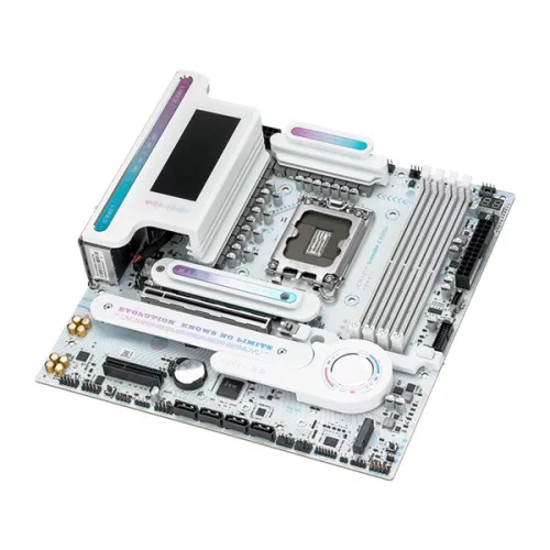 Maxsun Alaplap - Intel MS-ICRAFT B860M CROSS PRO s1851 (B860, mATX, 2xDDR5 8000MHz, 4xSATA3, 3xM.2, HDMI, DP)