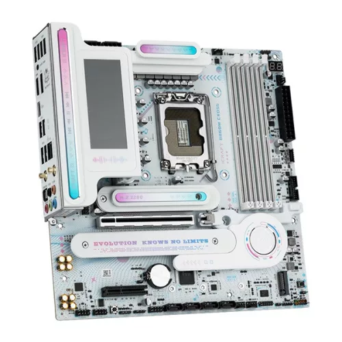 Maxsun Alaplap - Intel MS-ICRAFT B860M CROSS PRO s1851 (B860, mATX, 2xDDR5 8000MHz, 4xSATA3, 3xM.2, HDMI, DP)