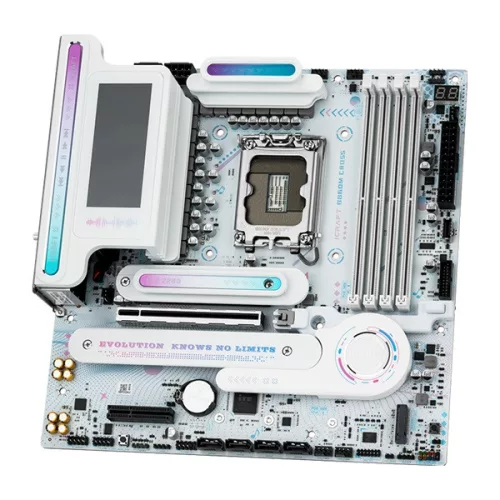 Maxsun Alaplap - Intel MS-ICRAFT B860M CROSS PRO s1851 (B860, mATX, 2xDDR5 8000MHz, 4xSATA3, 3xM.2, HDMI, DP)