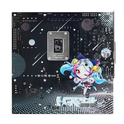 Maxsun Alaplap - Intel MS-ICRAFT B860M CROSS PRO s1851 (B860, mATX, 2xDDR5 8000MHz, 4xSATA3, 3xM.2, HDMI, DP)