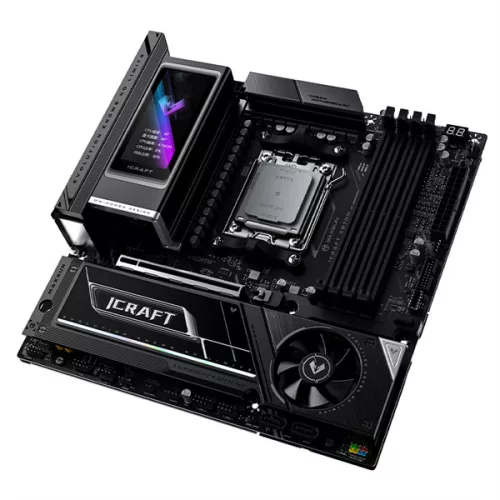 Maxsun Alaplap - AMD MS-ICRAFT X870M AM5 (X870, mATX, 4xDDR5 8400MHz, 2xSATA3, 3xM.2, HDMI, DP)