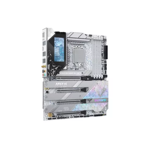 Maxsun Alaplap - Intel MS-ICRAFT Z890 ARCTIC s1851 (Z890, ATX, 4xDDR5 8800MHz, 4xSATA3, 4xM.2, HDMI, DP)