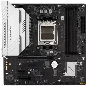   Maxsun Alaplap - AMD MS-TERMINATOR B650M AM5 (B650, mATX, 4xDDR5 8000MHz, 4xSATA3, 2xM.2, HDMI, DP)