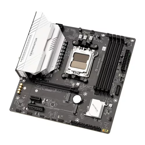 Maxsun Alaplap - AMD MS-TERMINATOR B650M WIFI6 AM5 (B650, mATX, 4xDDR5 8000MHz, 4xSATA3, 2xM.2, HDMI, DP)