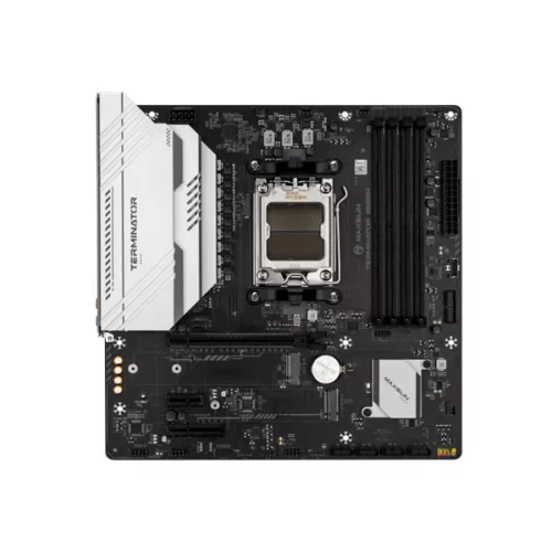 Maxsun Alaplap - AMD MS-TERMINATOR B650M AM5 (B650, mATX, 4xDDR5 8000MHz, 4xSATA3, 2xM.2, HDMI, DP)