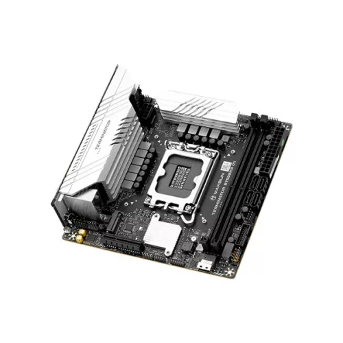 Maxsun Alaplap - Intel MS-TERMINATOR B760BKB D5 WIFI s1700 (B760, ITX, 2xDDR5 8000MHz, 4xSATA3, 2xM.2, HDMI, DP)