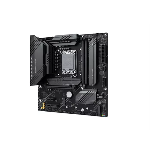 Maxsun Alaplap - Intel MS-TERMINATOR B760M GKD5 DARK s1700 (B760, mATX, 2xDDR5 7600MHz, 4xSATA3, 3xM.2, HDMI, DP)