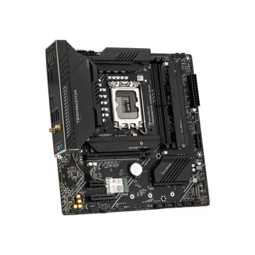 Maxsun Alaplap - Intel MS-TERMINATOR B760M GKD5 WIFI s1700 (B760, mATX, 2xDDR5 8000MHz, 4xSATA3, 3xM.2, HDMI, DP)