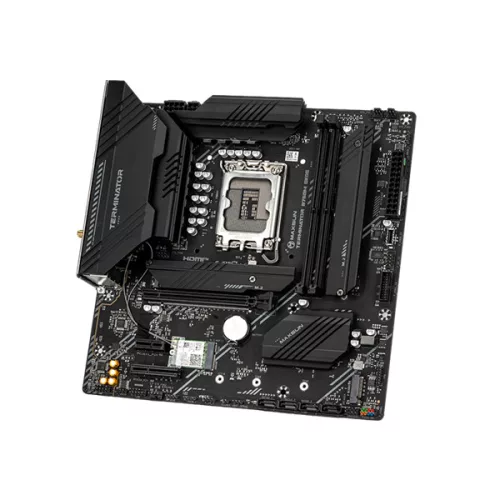 Maxsun Alaplap - Intel MS-TERMINATOR B760M GKD5 WIFI s1700 (B760, mATX, 2xDDR5 8000MHz, 4xSATA3, 3xM.2, HDMI, DP)