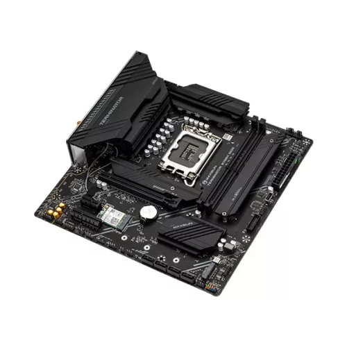 Maxsun Alaplap - Intel MS-TERMINATOR B760M GKD5 WIFI s1700 (B760, mATX, 2xDDR5 8000MHz, 4xSATA3, 3xM.2, HDMI, DP)