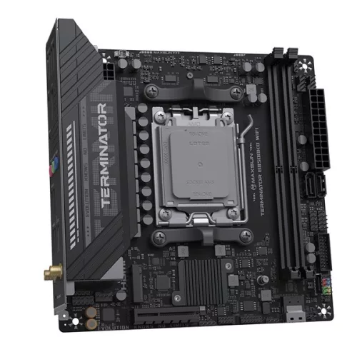 Maxsun Alaplap - AMD MS-TERMINATOR B850M PRO II WIFI7 AM5 (B850, mATX, 4xDDR5 8000MHz, 2xSATA3, 3xM.2, HDMI, DP)