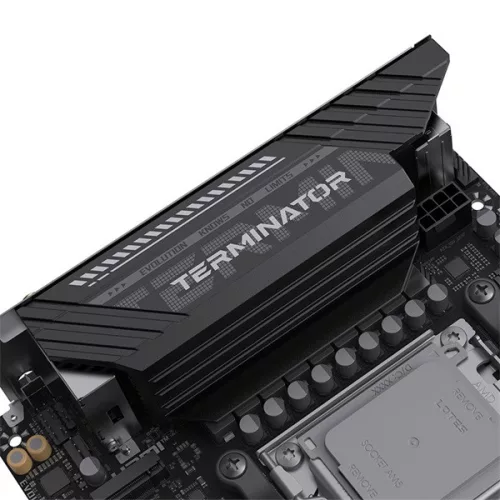 Maxsun Alaplap - AMD MS-TERMINATOR B850M PRO II WIFI7 AM5 (B850, mATX, 4xDDR5 8000MHz, 2xSATA3, 3xM.2, HDMI, DP)