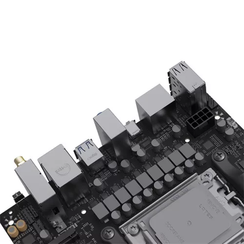 Maxsun Alaplap - AMD MS-TERMINATOR B850M PRO II WIFI7 AM5 (B850, mATX, 4xDDR5 8000MHz, 2xSATA3, 3xM.2, HDMI, DP)