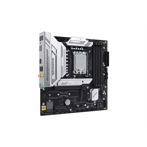 Maxsun Alaplap - Intel MS-TERMINATOR B860M WIFI s1851 (B860, mATX, 4xDDR5 8000MHz, 4xSATA3, 3xM.2, HDMI, DP)