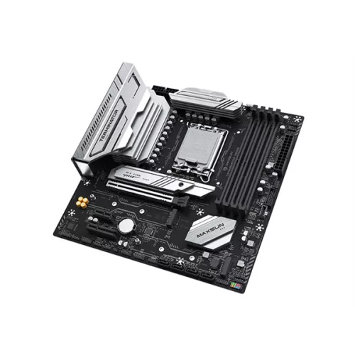 Maxsun Alaplap - Intel MS-TERMINATOR B860M s1851 (B860, mATX, 2xDDR5 8000MHz, 4xSATA3, 3xM.2, HDMI, DP)